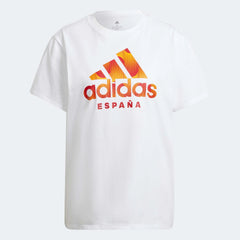 2022-23 Spain Womens Tee - White | Adidas