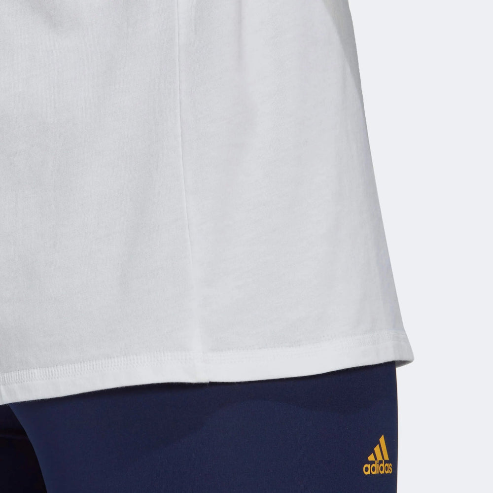 2022-23 Spain Womens Tee - White | Adidas