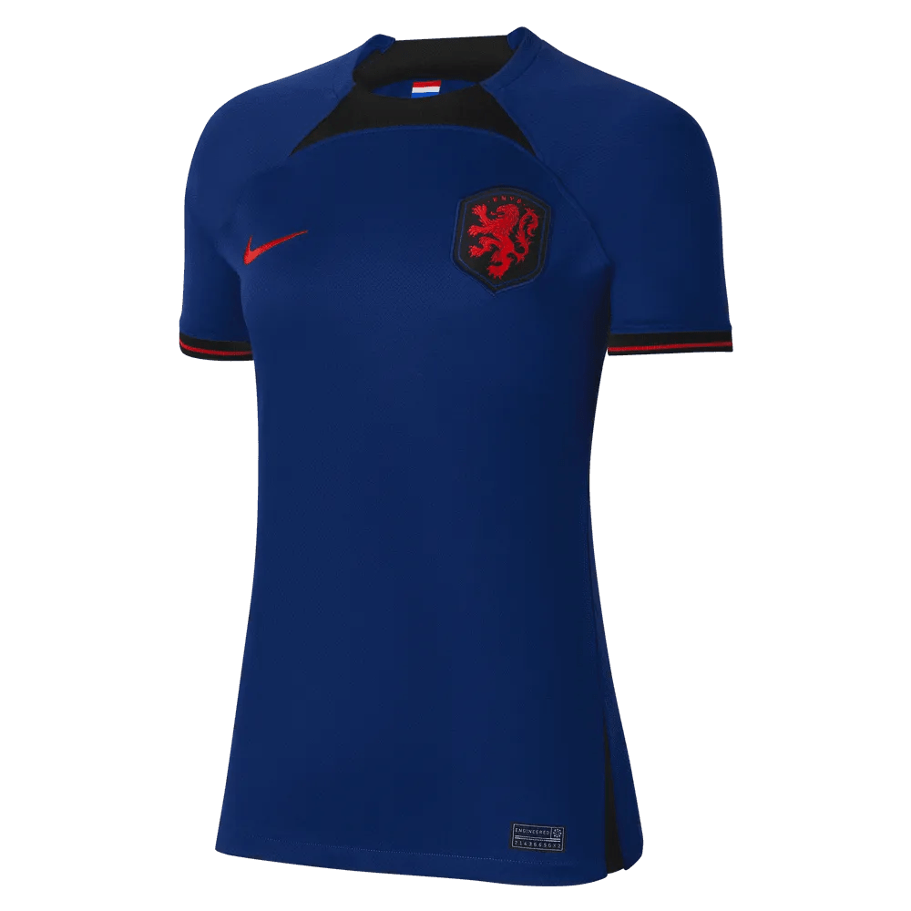 2022-23 Netherlands Womens Away Soccer Jersey - Deep Royal Blue | Nike