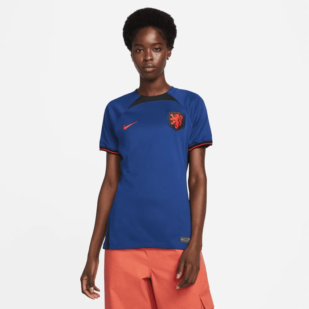 2022-23 Netherlands Womens Away Soccer Jersey - Deep Royal Blue | Nike