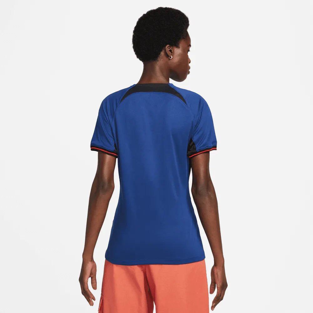 2022-23 Netherlands Womens Away Soccer Jersey - Deep Royal Blue | Nike