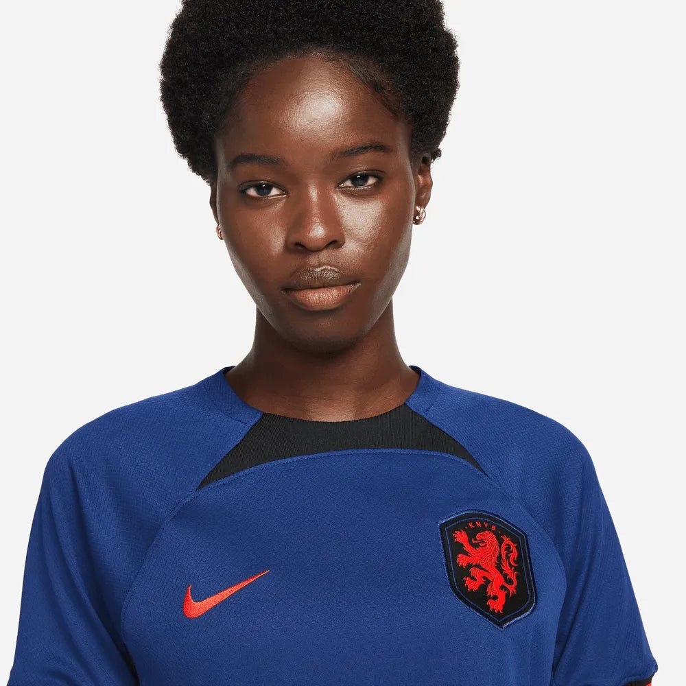2022-23 Netherlands Womens Away Soccer Jersey - Deep Royal Blue | Nike
