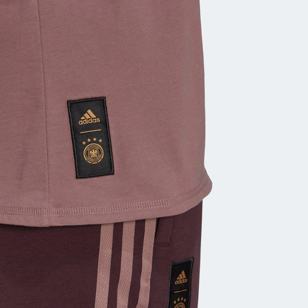 2022-23 Germany Womens Tee - Purple | Adidas