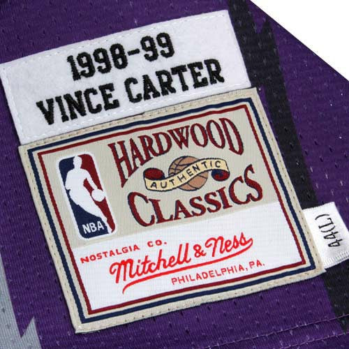 Vince Carter Toronto Raptors 1998/99 Throwback Authentic Jersey Purple - NBA