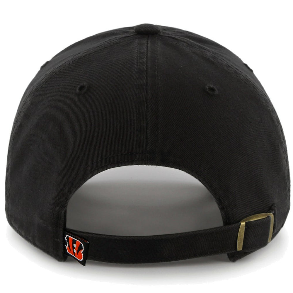 Cincinnati Bengals '47 Brand Cleanup Adjustable Hat Black | 47 brand