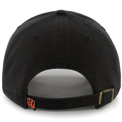 Cincinnati Bengals '47 Brand Cleanup Adjustable Hat Black | 47 brand