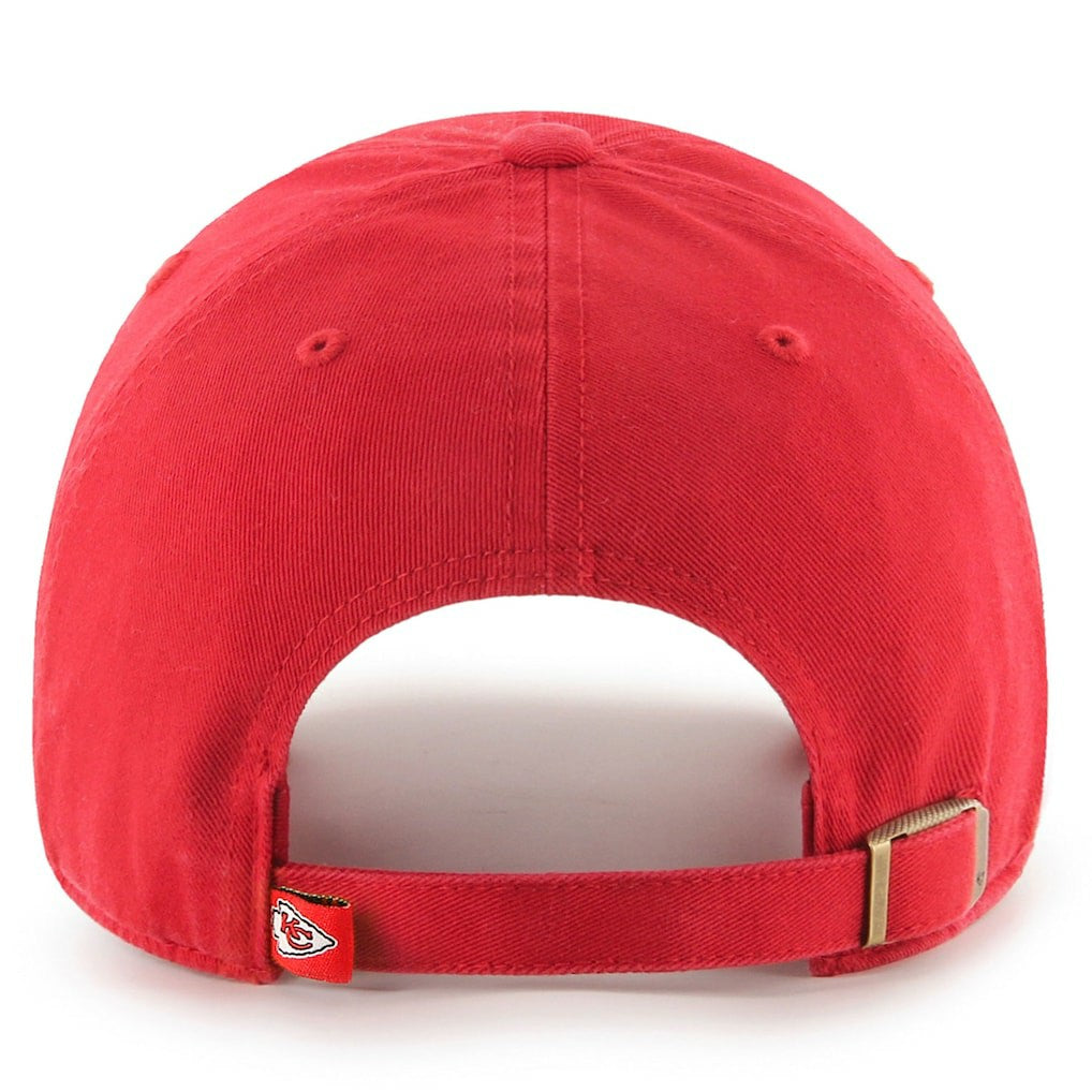 47 Brand Kansas City Chiefs Clean Up Adjustable Hat Red | 47 brand