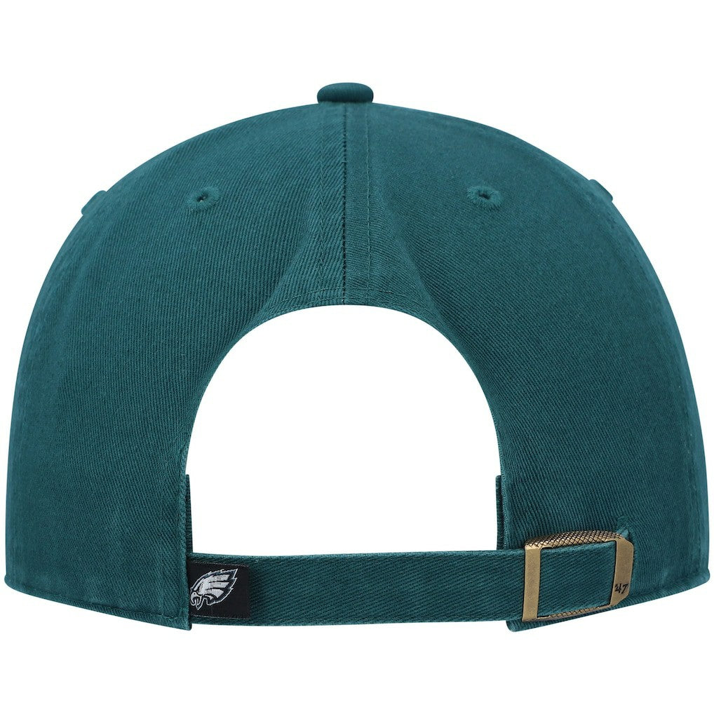 Philadelphia Eagles '47 Brand Cleanup Adjustable Hat Midnight Green | 47 brand