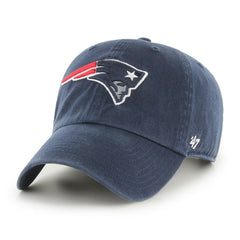 New England Patriots '47 Brand Cleanup Adjustable Hat Navy Blue | 47 brand