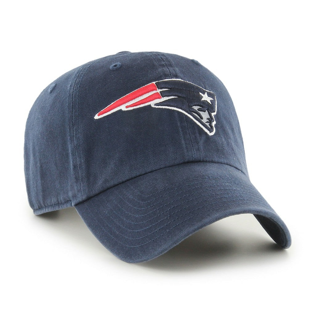 New England Patriots '47 Brand Cleanup Adjustable Hat Navy Blue | 47 brand