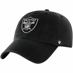 Las Vegas Raiders '47 Brand Cleanup Adjustable Hat Black | 47 brand