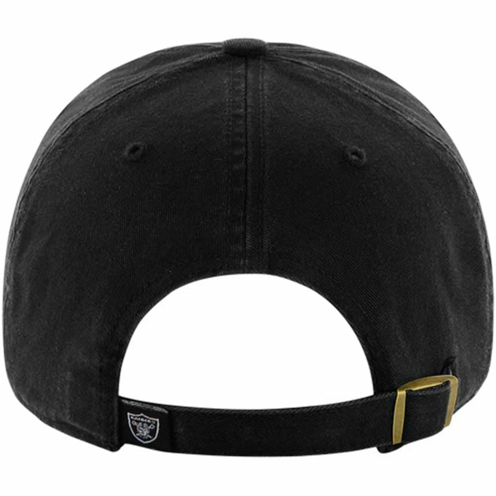 Las Vegas Raiders '47 Brand Cleanup Adjustable Hat Black | 47 brand