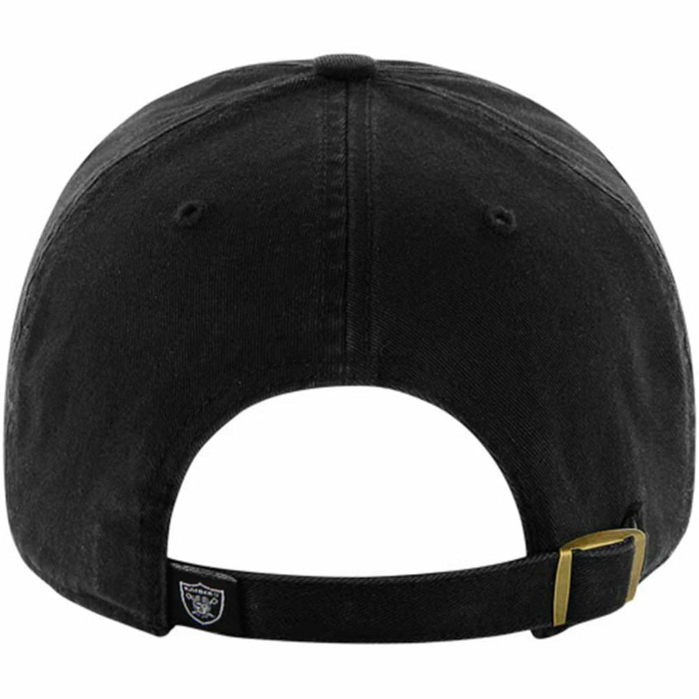 Las Vegas Raiders '47 Brand Cleanup Adjustable Hat Black | 47 brand