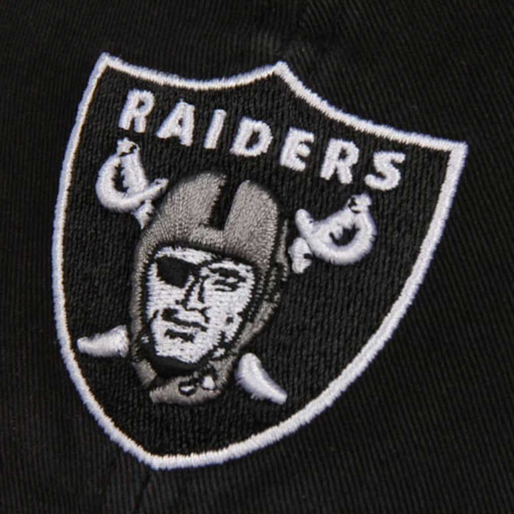 Las Vegas Raiders '47 Brand Cleanup Adjustable Hat Black | 47 brand