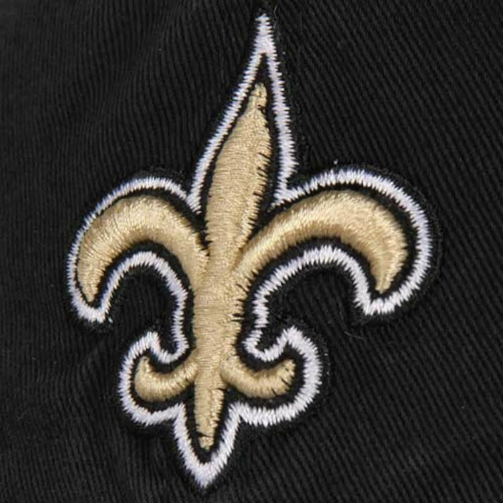 New Orleans Saints '47 Brand Cleanup Adjustable Hat Black | 47 brand