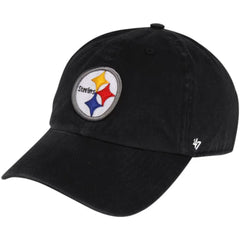 Pittsburgh Steelers '47 Brand Cleanup Adjustable Hat Black | 47 brand
