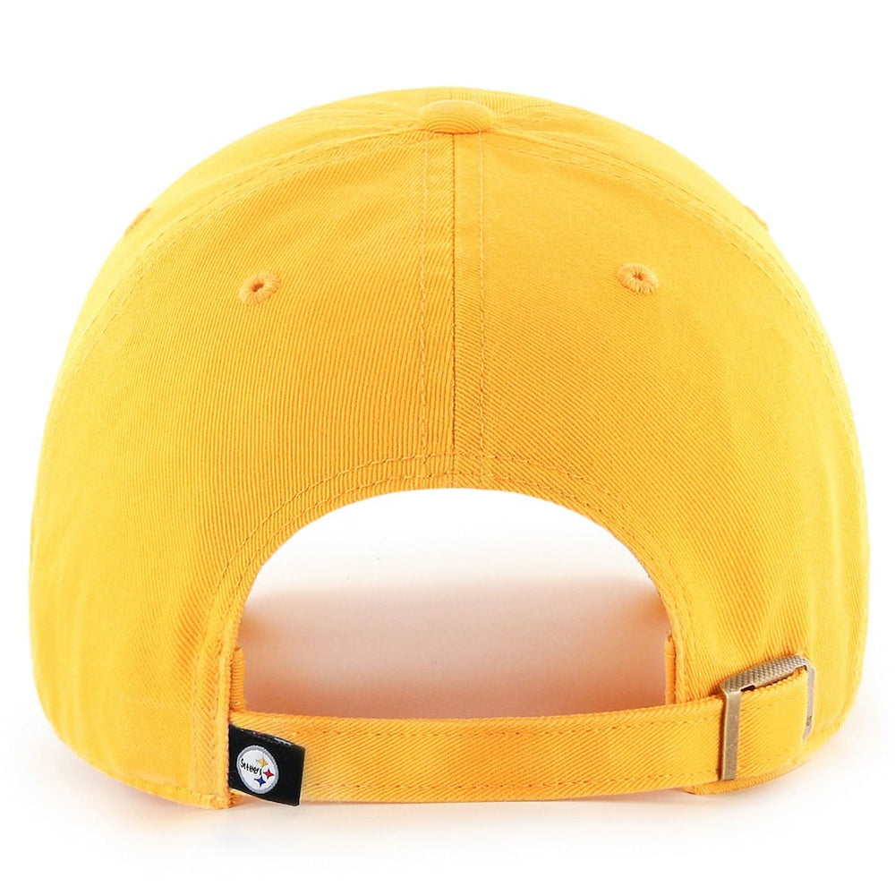 Pittsburgh Steelers '47 Brand Cleanup Adjustable Hat Gold | 47 brand