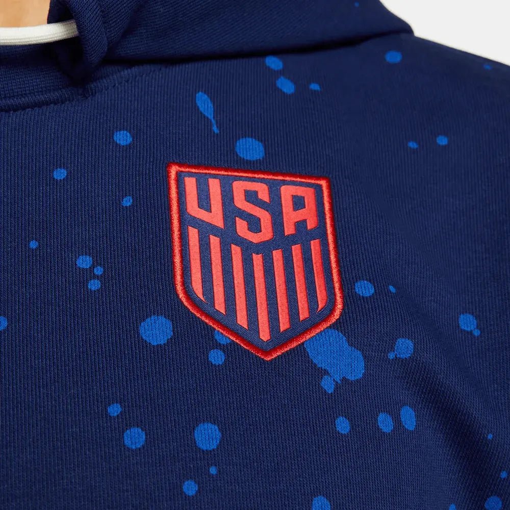 2023-24 USA Womens DF Fleece Soccer Hoodie | Nike