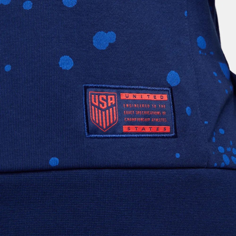 2023-24 USA Womens DF Fleece Soccer Hoodie | Nike