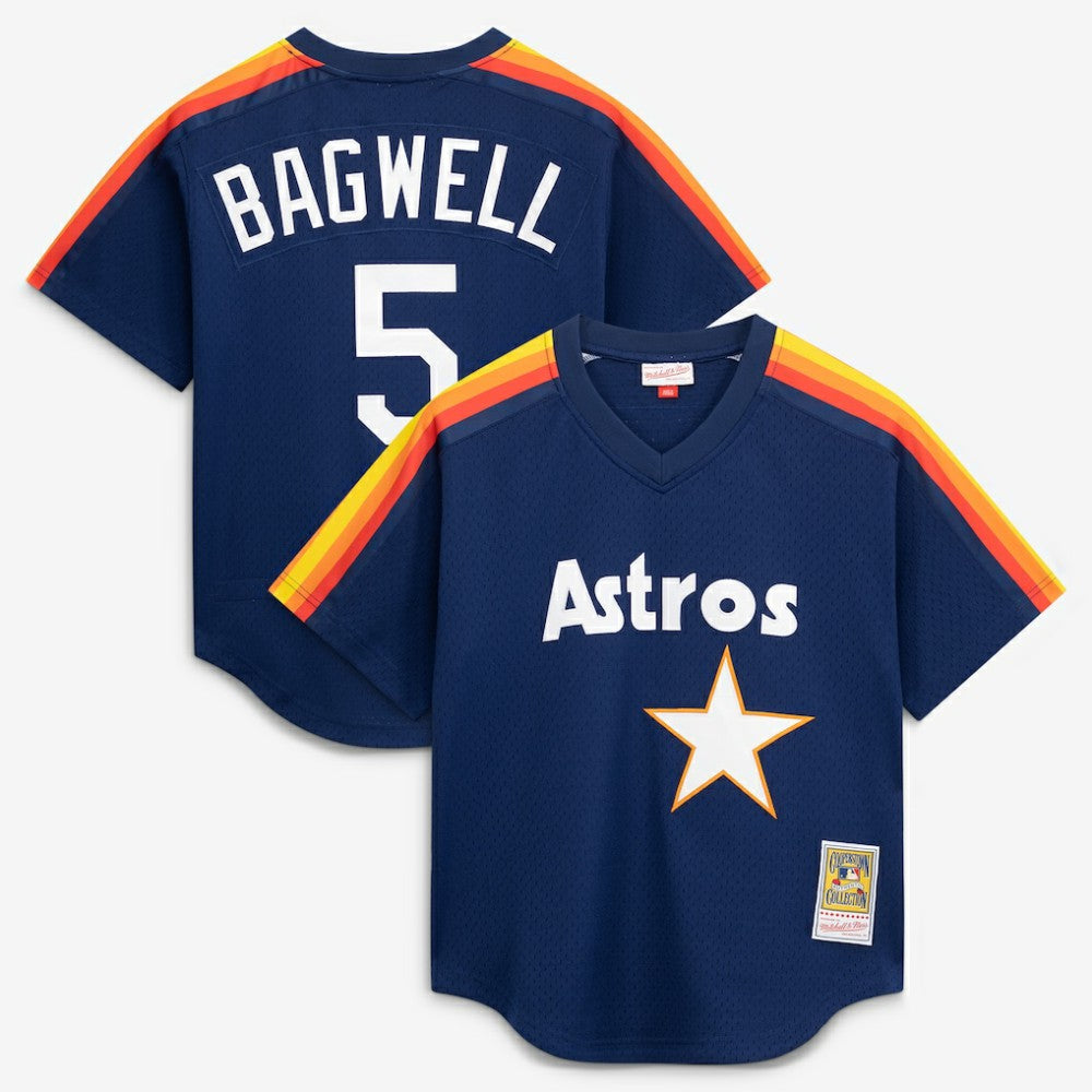 Jeff Bagwell Houston Astros Mitchell & Ness Authentic Batting Practice Jersey - MLB