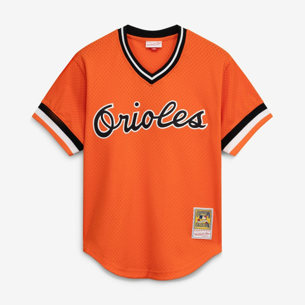 Cal Ripken Jr. Baltimore Orioles Mitchell & Ness Authentic Batting Practice Jersey - MLB