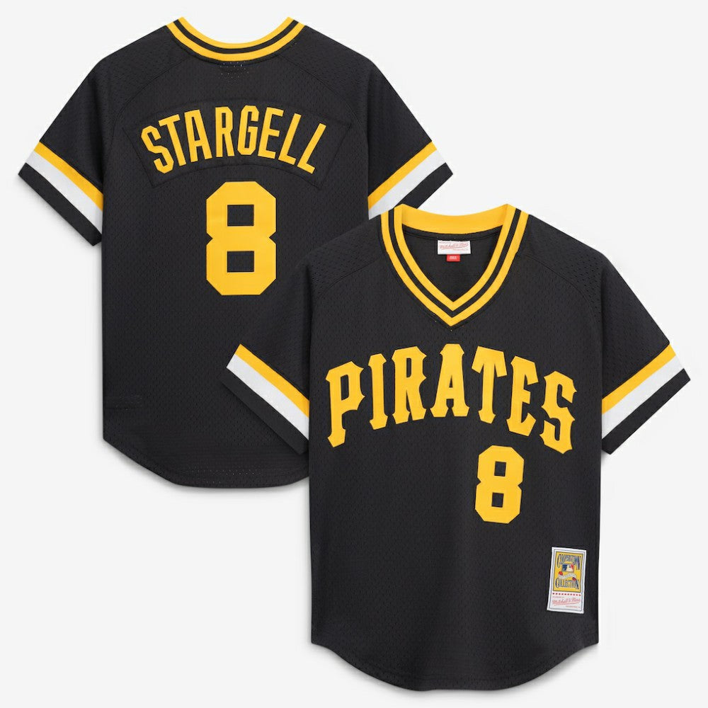 Willie Stargell Pittsburgh Pirates Mitchell & Ness Authentic Batting Practice Jersey - MLB
