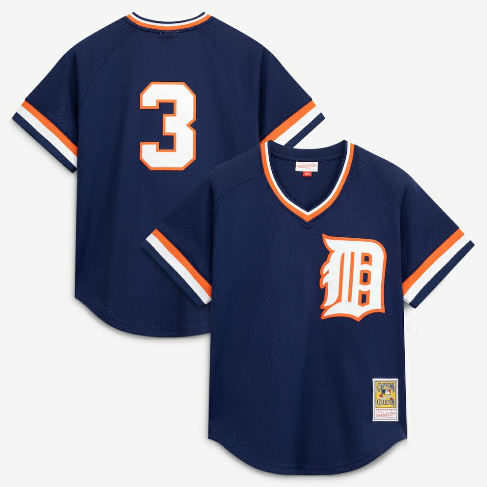 Alan Trammell Detroit Tigers Mitchell & Ness Authentic Batting Practice Jersey - MLB