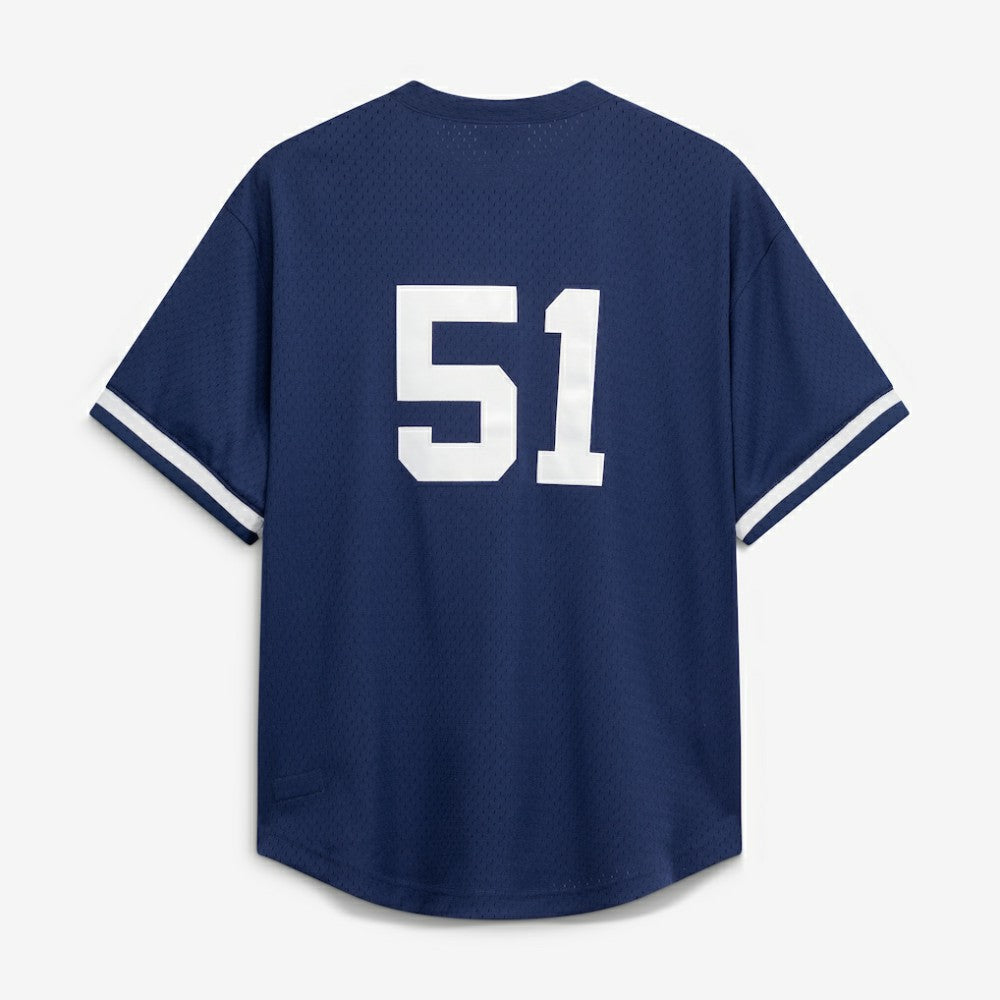 Bernie Williams New York Yankees Mitchell & Ness Authentic Batting Practice Jersey - MLB