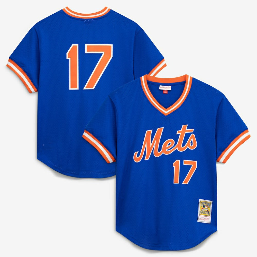 Keith Hernandez New York Mets Mitchell & Ness Authentic Batting Practice Jersey - MLB