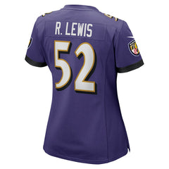 Ray Lewis Baltimore Ravens Women's Game Jersey Purple | Nike for Sale