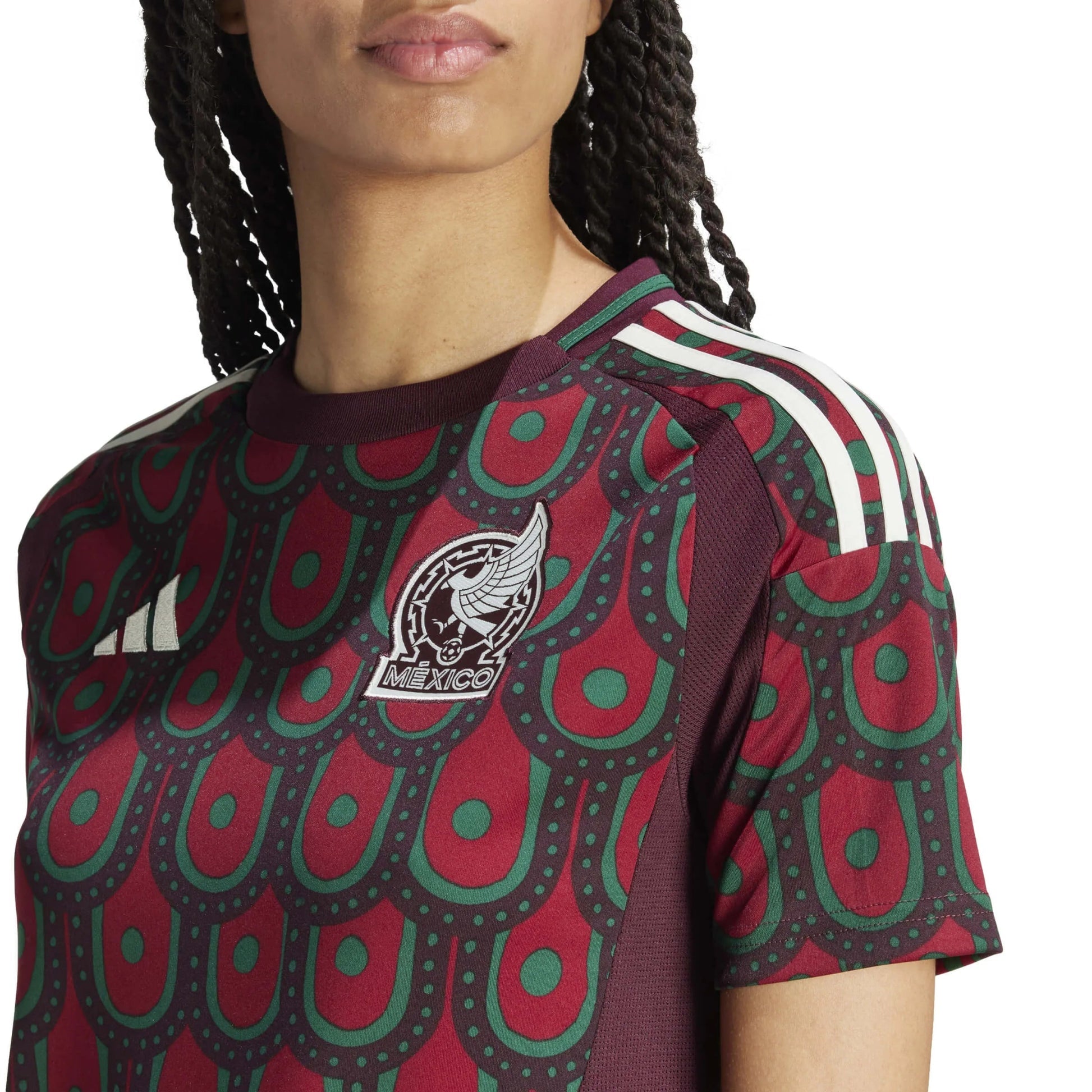 2024-25 Mexico Womens Stadium Home Soccer Jersey | Adidas