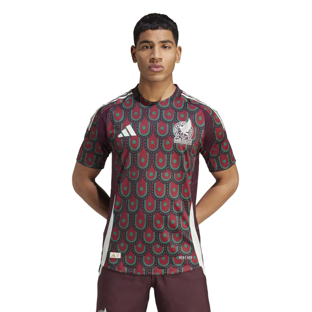 2024-25 Mexico Mens Authentic Home Soccer Jersey | Adidas