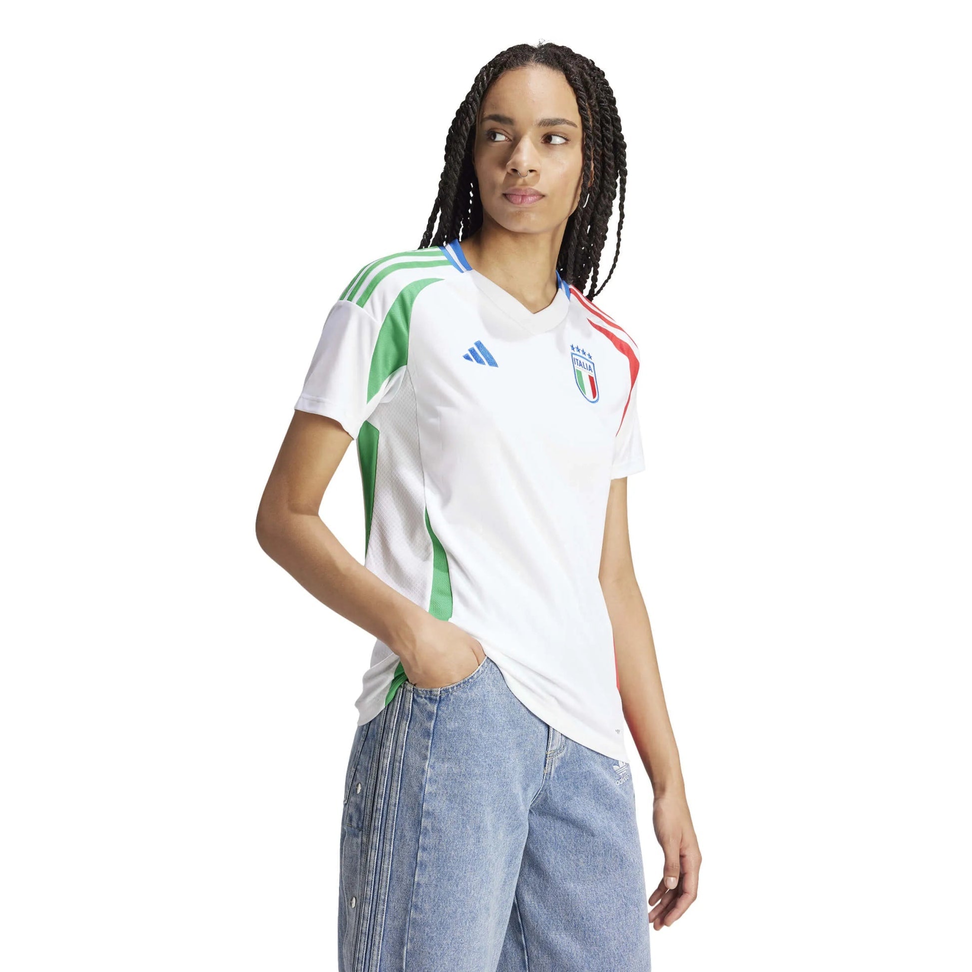 2024-25 Italy Womens Away Soccer Jersey | Adidas