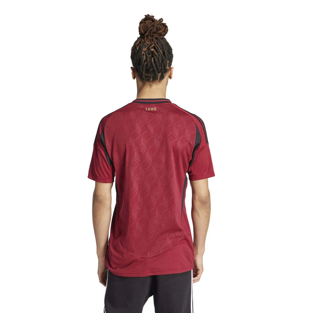 2024-25 Belgium Mens Stadium Home Soccer Jersey | Adidas