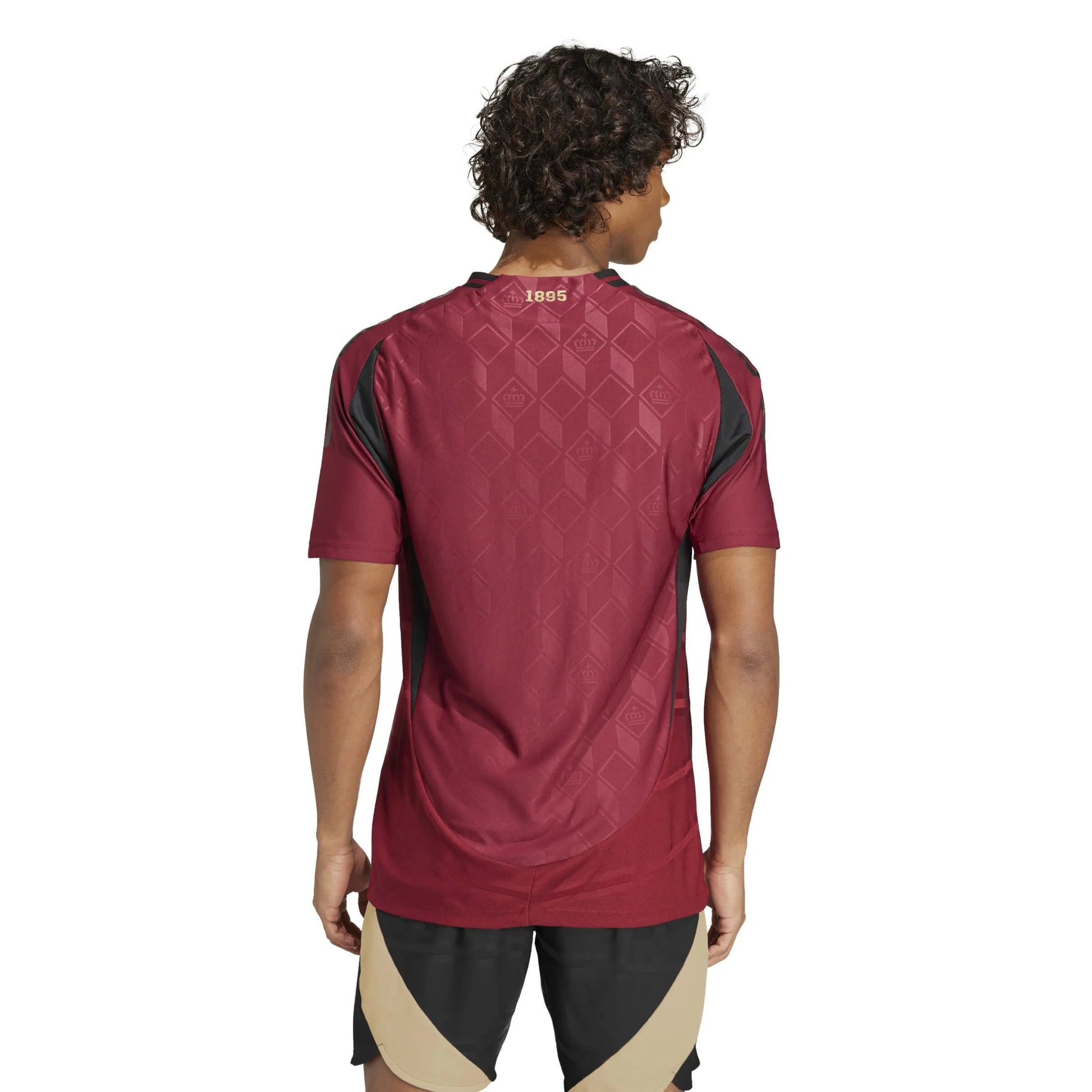 2024-25 Belgium Mens Authentic Home Soccer Jersey | Adidas
