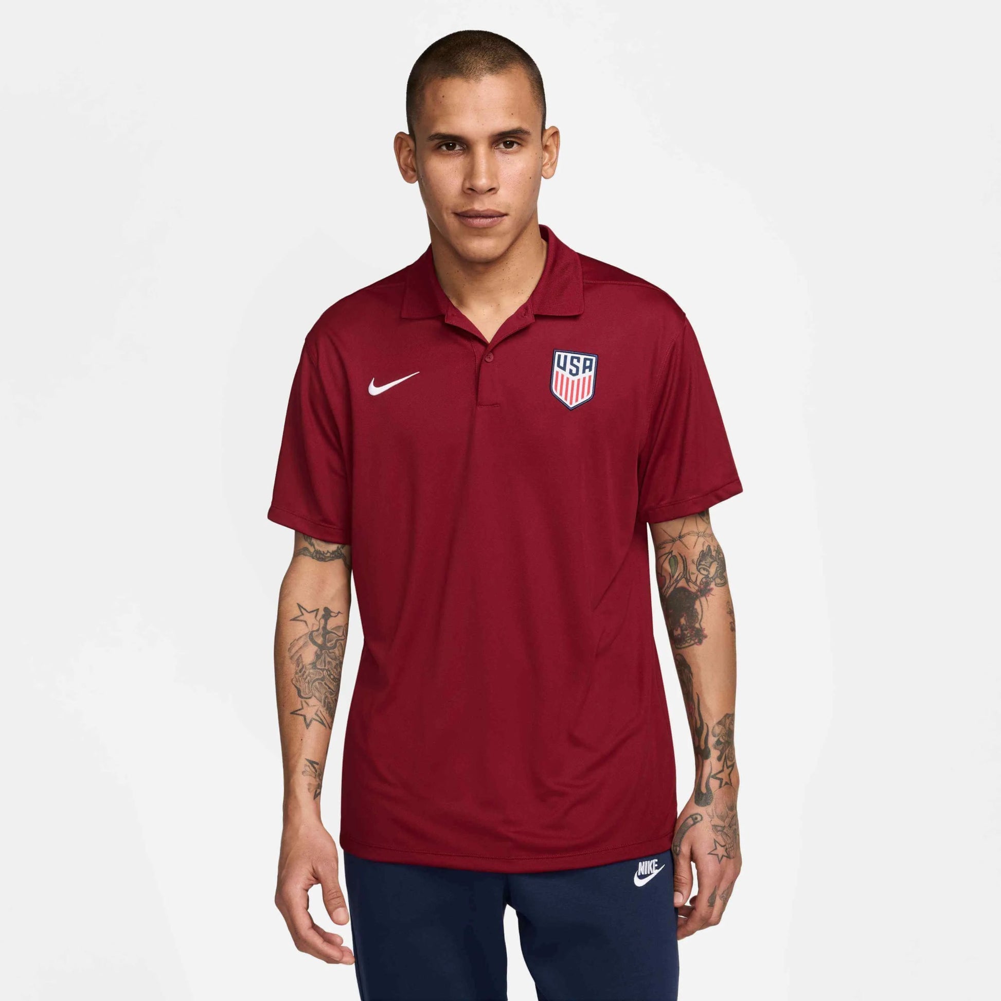 2024-25 USA Mens Dri-Fit Polo Shirt | Nike