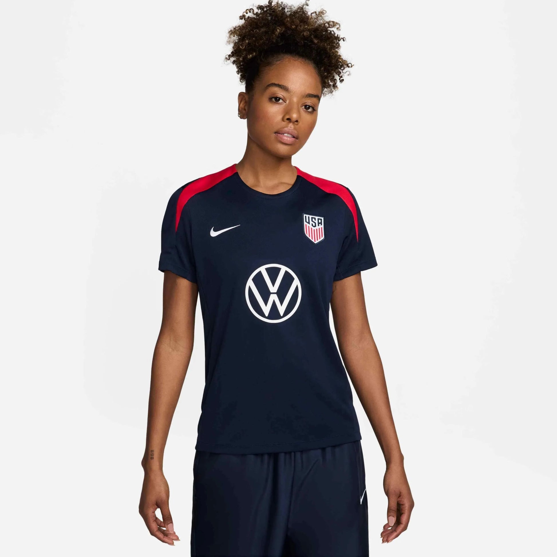 2024-25 USA Women Dri-Fit Short-Sleeve Knit Top | Nike