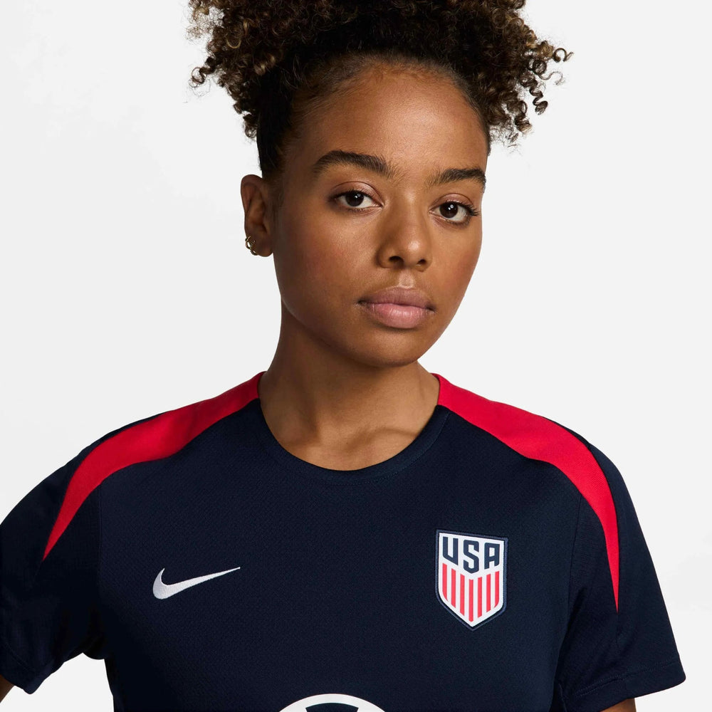 2024-25 USA Women Dri-Fit Short-Sleeve Knit Top | Nike