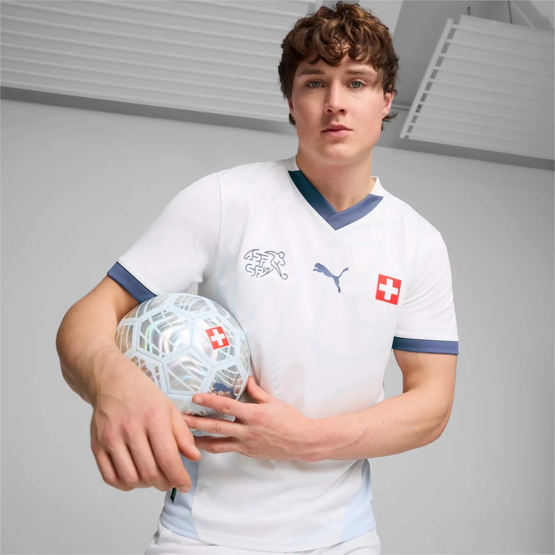 2024-25 Switzerland Stadium Away Soccer Jersey | Puma