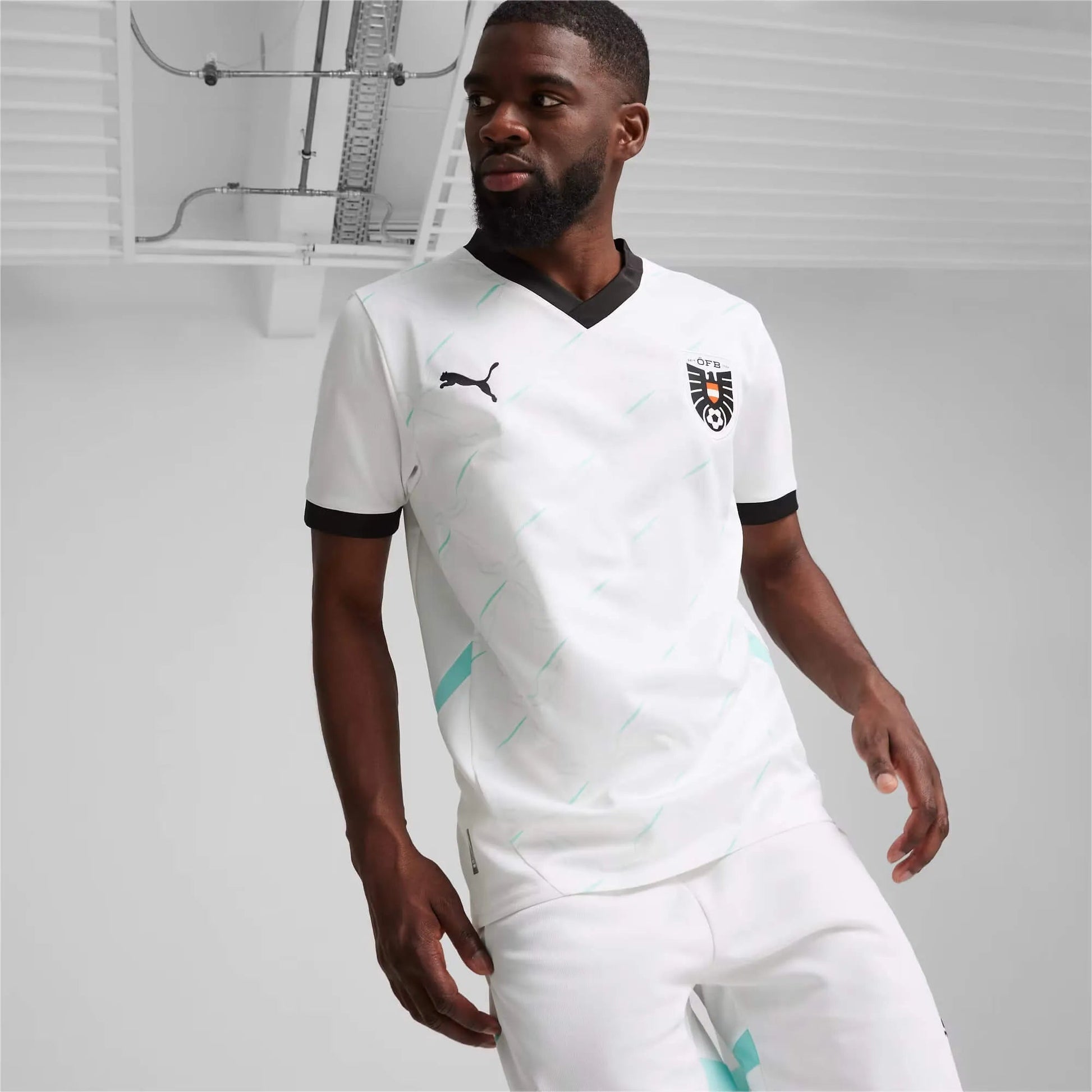 2024-25 Austria Mens Stadium Away Soccer Jersey | Puma
