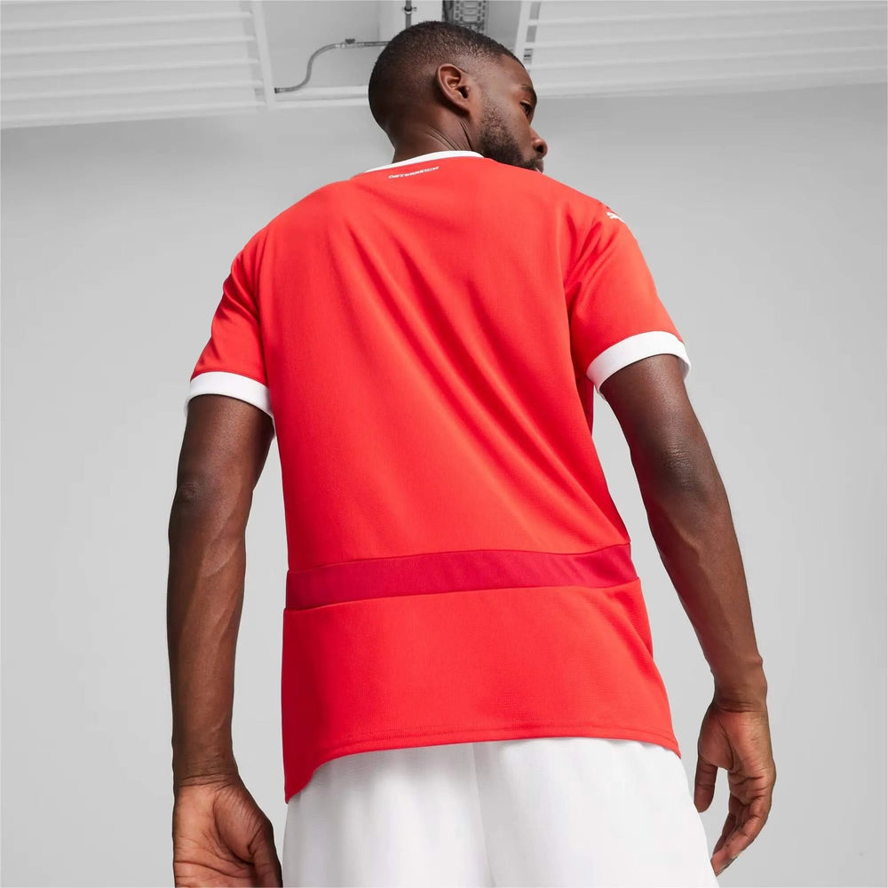 2024-25 Austria Mens Stadium Home Soccer Jersey | Puma
