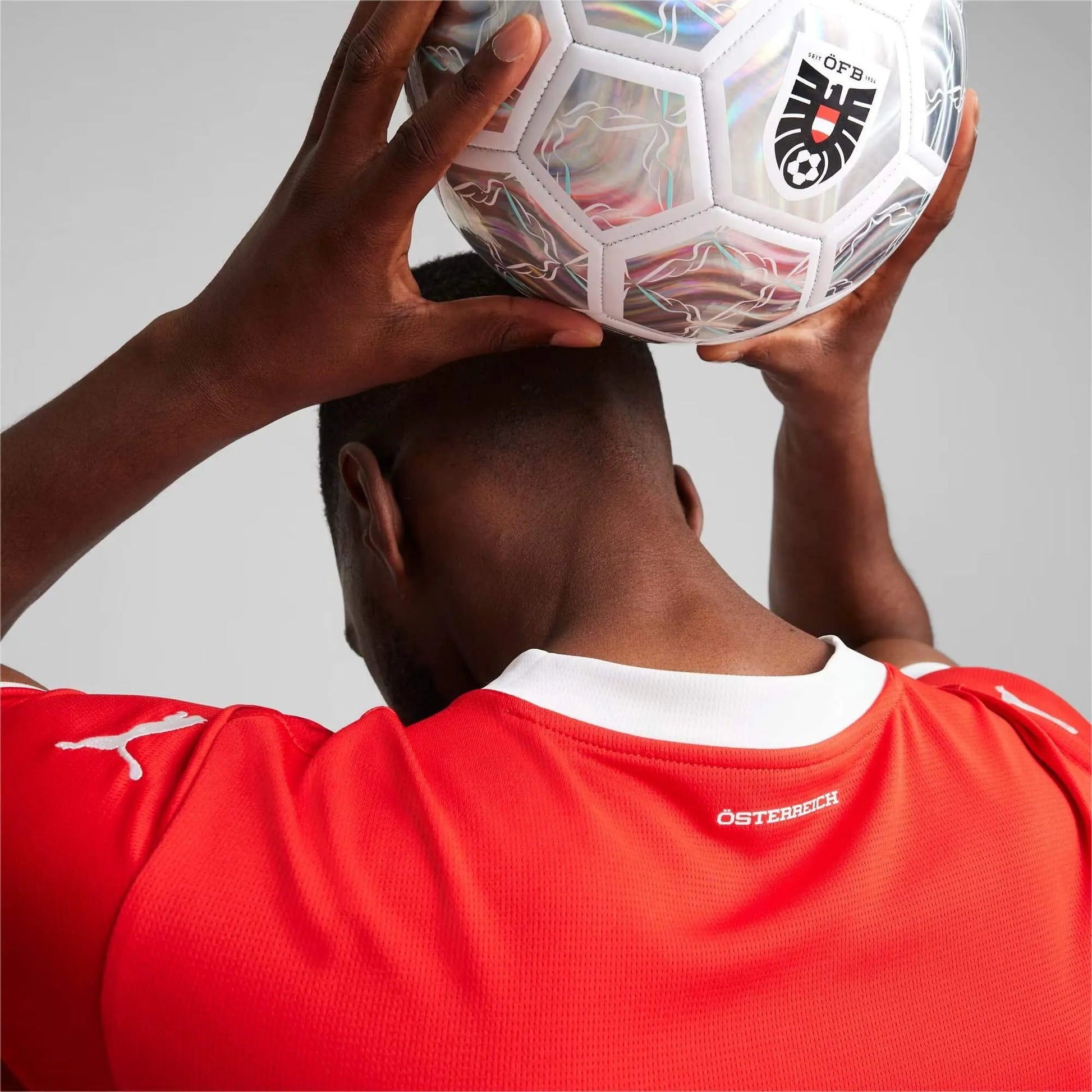 2024-25 Austria Mens Stadium Home Soccer Jersey | Puma