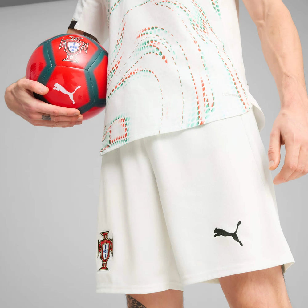 2025-26 Portugal Mens Stadium Away Soccer Shorts | Puma