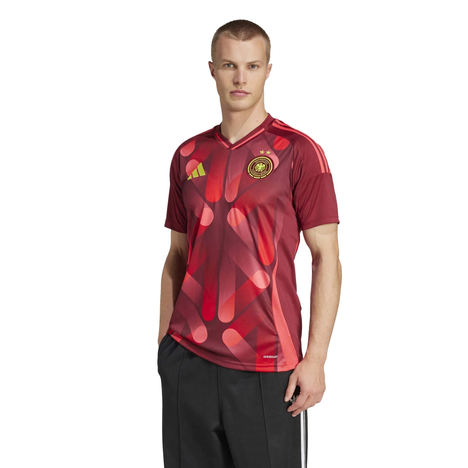 2025 Germany Womens (Mens Cut) Stadium Away Soccer Jersey | Adidas