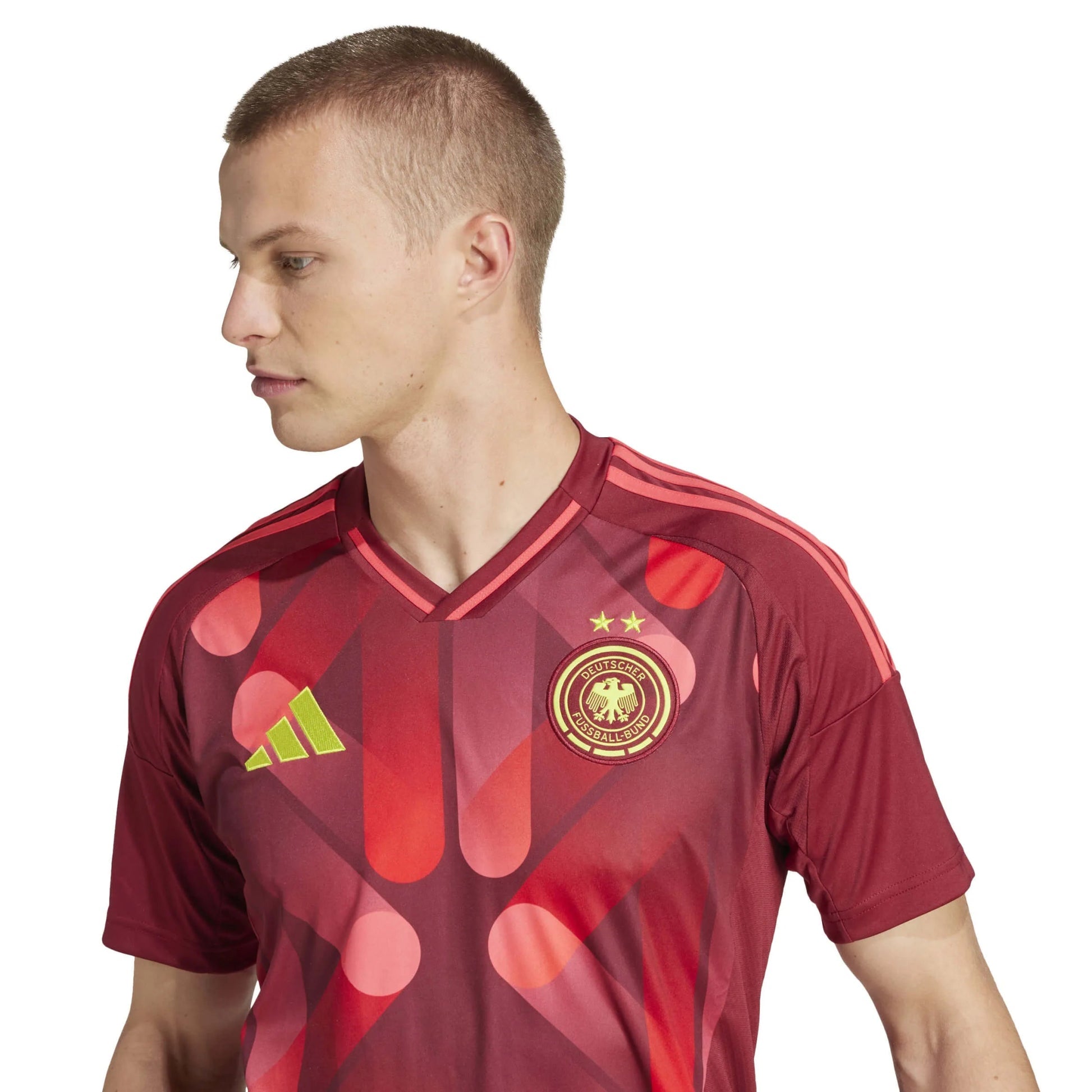 2025 Germany Womens (Mens Cut) Stadium Away Soccer Jersey | Adidas