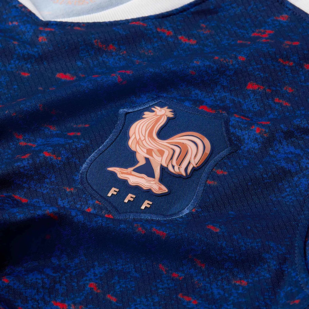 2025 France Womens Stadium Home Soccer Jersey | Nike