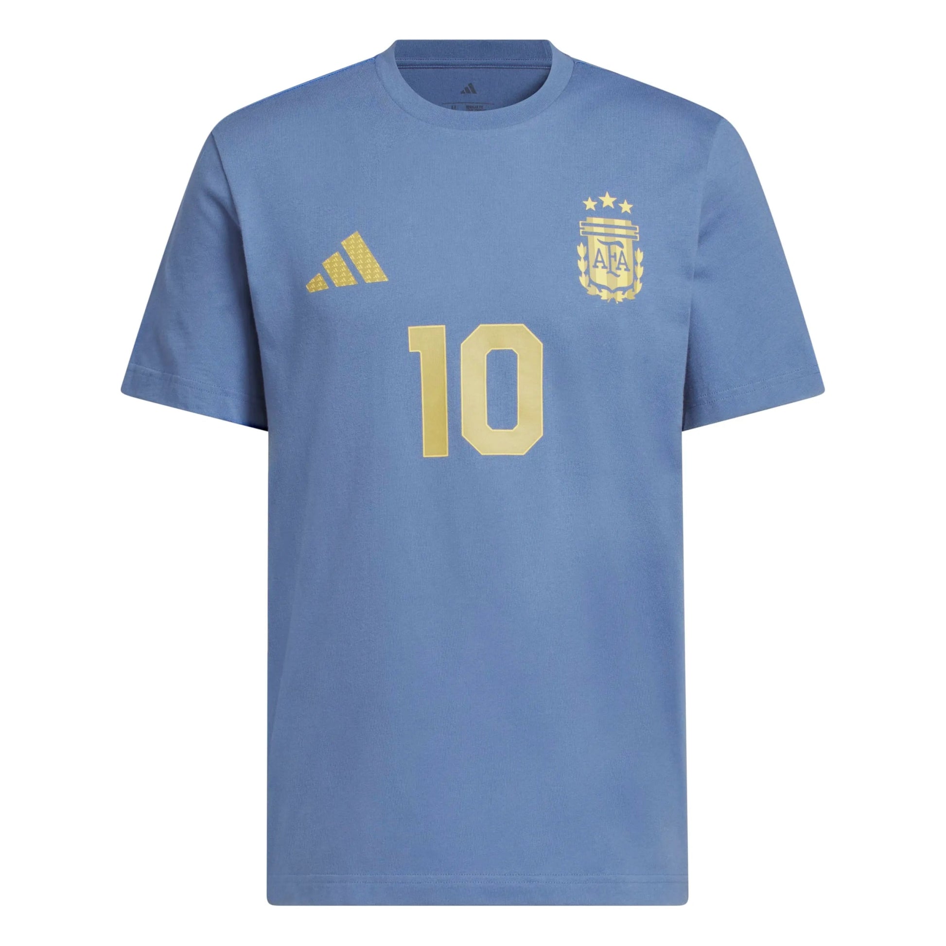 2026 Argentina Mens Messi Name And Number Tee | Adidas