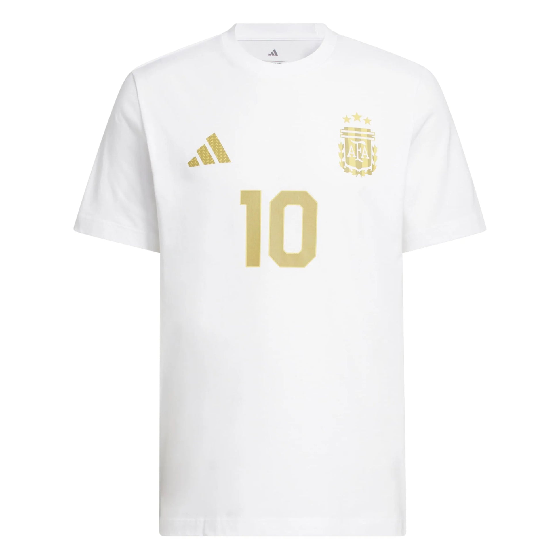 2026 Argentina Mens Messi Name And Number Tee | Adidas