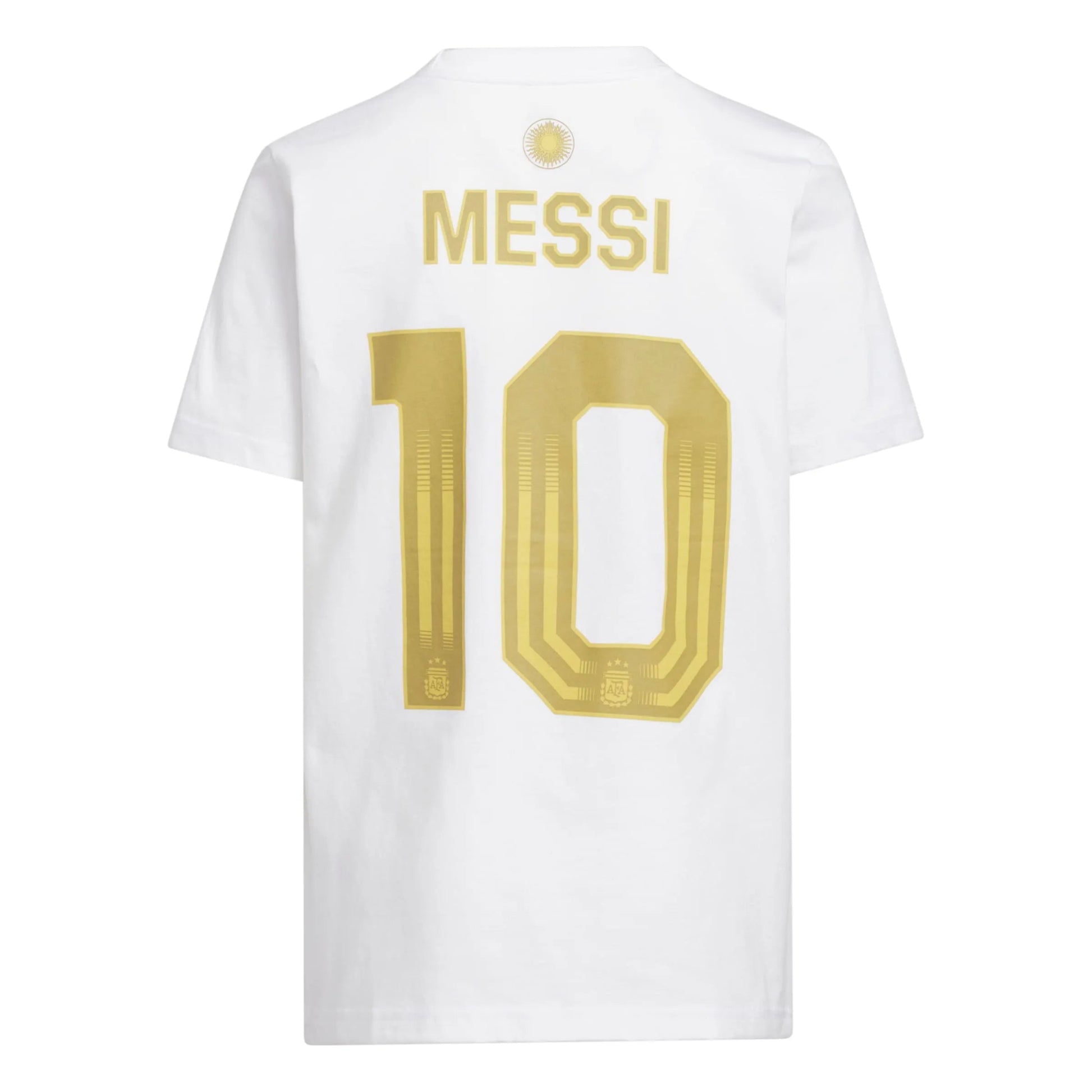 2026 Argentina Youth Messi Name And Number Tee | Adidas