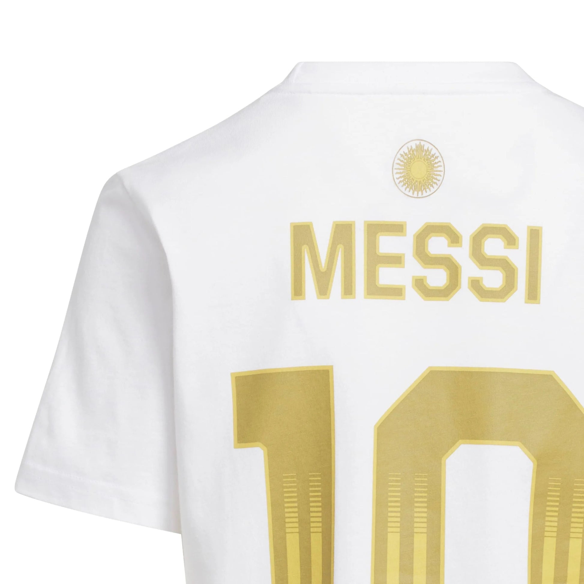2026 Argentina Youth Messi Name And Number Tee | Adidas